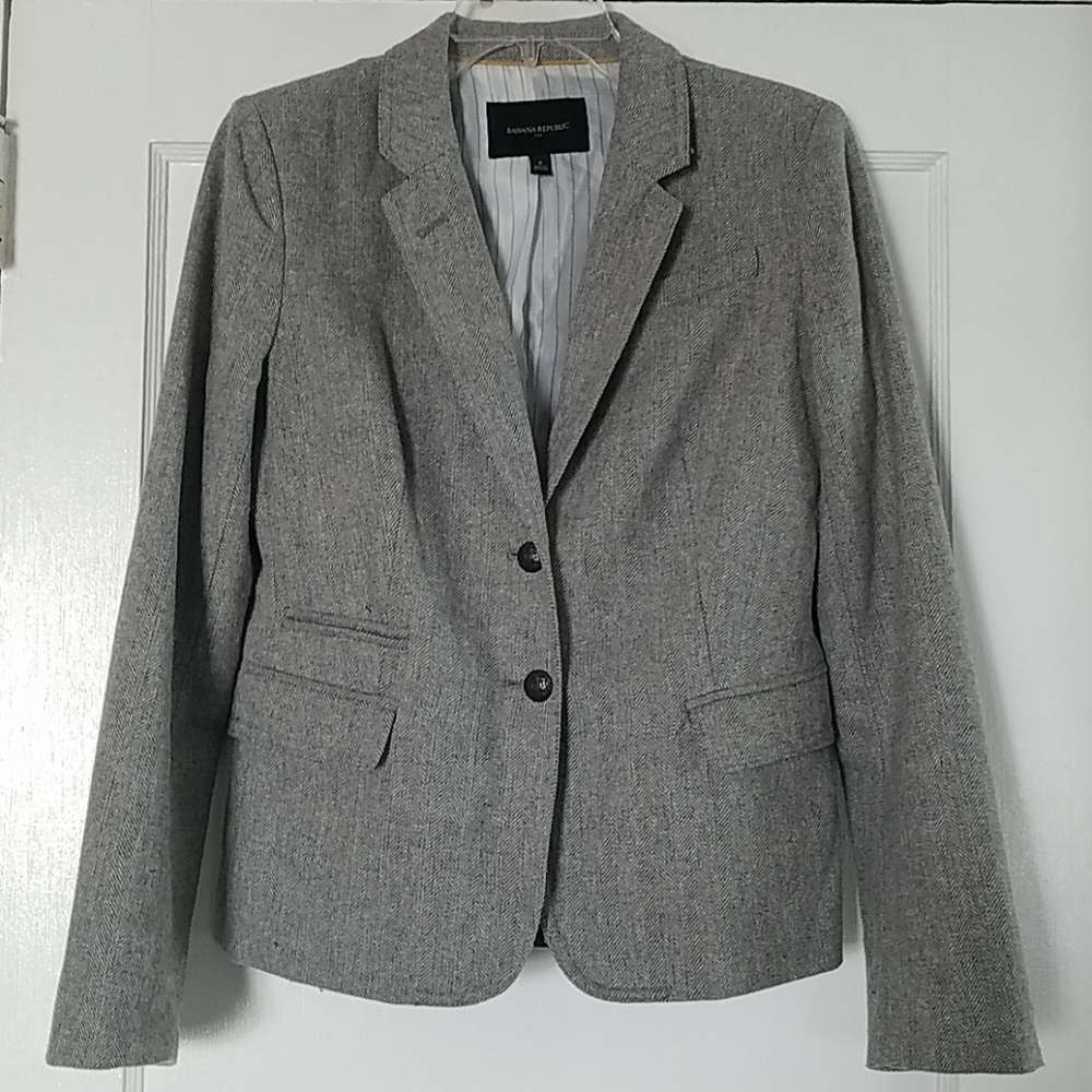 Banana Republic Houndstooth Blazer